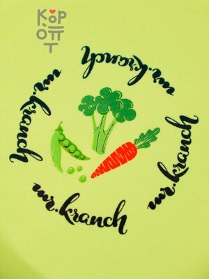 Mr.Kranch Миска керамическая для кошек, Овощи, салатовая, 200 мл