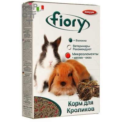 FIORY корм для кроликов Pellettato гранулированный 850гр.