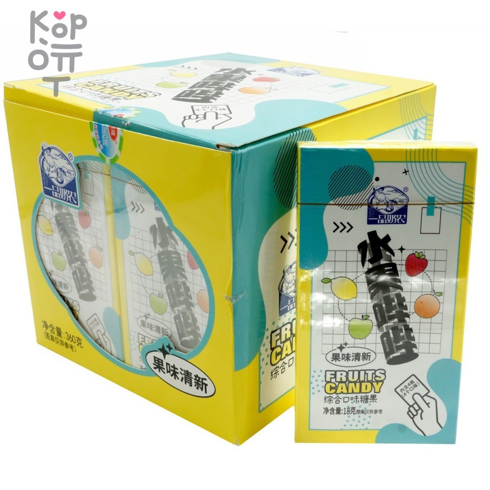 Конфеты Dipin фруктовое драже, купить с доставкой на дом фото 1 &mdash; Корейские товары для всей семьи(КорОпт)