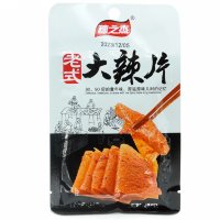 Соевый снэк - Большие острые ломтики, пикантный вкус, 35гр.