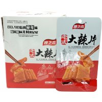 Соевый снэк - Большие острые ломтики, пикантный вкус, 35гр.