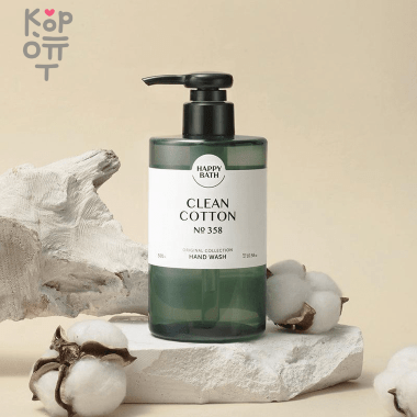 Happy Bath Original Collection Hand Wash Baby Powder - Мыло для рук Детская Присыпка 300мл. — Корейские товары для всей семьи(КорОпт)