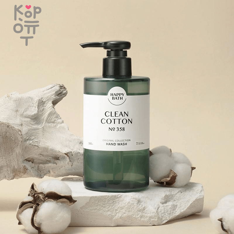 Happy Bath Original Collection Hand Wash Baby Powder - Мыло для рук Детская Присыпка 300мл., купить с доставкой на дом фото 1 — Корейские товары для всей семьи(КорОпт)