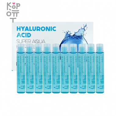 Farm Stay Hyaluronic Acid Super Aqua Hair Filler - Суперувлажняющий филлер с гиалуроновой кислотой 13мл.*10шт. — Корейские товары для всей семьи(КорОпт)