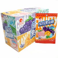 Леденцовая карамель H Candy Фруктовое ассорти с взрывным вкусом спелых фруктов