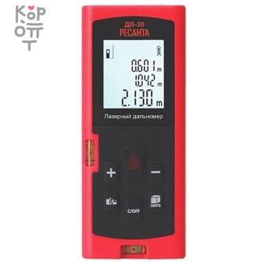 Лазерный дальномер Ресанта ДЛ-30 — Корейские товары для всей семьи(КорОпт)