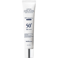WellDerma Tone Up Sun Cream Sapphire Collagen Perfect - Тонизирующий солнцезащитный крем с Сапфировым Коллагеном 45мл.