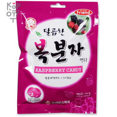 Mammos Raspberry Candy - Карамель малина 80гр. — Корейские товары для всей семьи(КорОпт)