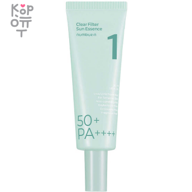 Numbuzin No.1 Pure-Full Calming Water Sunscreen - Успокаивающий водный солнцезащитный крем 50мл. — Корейские товары для всей семьи(КорОпт)