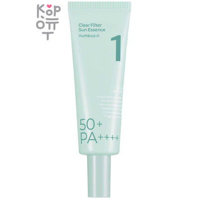 Numbuzin No.1 Pure-Full Calming Water Sunscreen - Успокаивающий водный солнцезащитный крем 50мл.