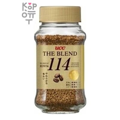 UCC — Кофе растворимый Коллекция 114 х 12, 70 г, стеклянная банка