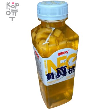 Напиток NFC фруктосодержащий с мякотью и вкусом Персика, 490мл. &mdash; Корейские товары для всей семьи(КорОпт)
