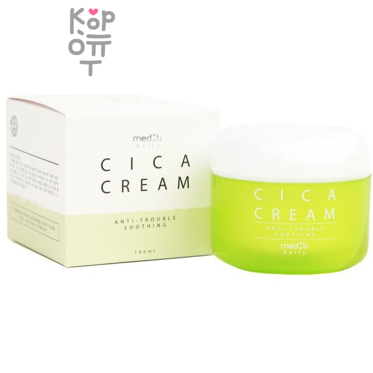 Med B Daily Cica Cream 100ml— Крем для лица с Центеллой для ежедневного ухода 100мл.