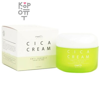 Med B Daily Cica Cream 100ml— Крем для лица с Центеллой для ежедневного ухода 100мл.
