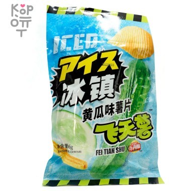 Чипсы Fei Tian Shu Французский картофель Фри со вкусом замороженного огурца, 46гр. — Корейские товары для всей семьи(КорОпт)