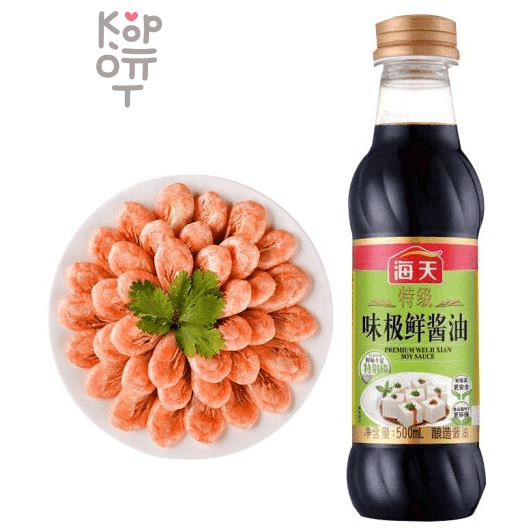 Haday Premium flavor soy sauce - Супер свежий соевый соус Гуандун Фошань, 500мл.