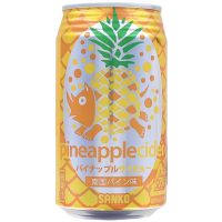 SANKO Pineapple Cider Напиток безалкогольный газированный, со вкусом ананасового сидра, 350 мл