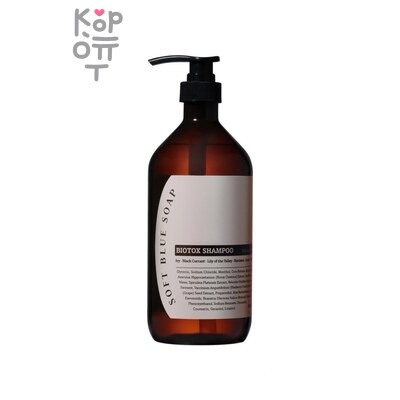 Mumchit — Шампунь, для волос антиоксидантный с ароматом "Голубая свежесть"/Biotox Shampoo Soft Blue Soap