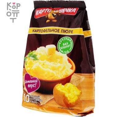 Пюре картофельное, Картошечка, 250гр &mdash; Корейские товары для всей семьи(КорОпт)