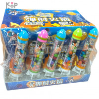 Карамель Qineng Candy Starship с игрушкой, наполненной драже со вкусом спелых фруктов