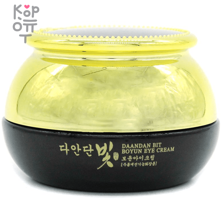 Jigott Daandan Bit Boyun Firming Eye Cream -  Антивозрастной крем для кожи вокруг глаз 50мл.   Крем Jigott Daandan Bit Boyun Eye Cream — уходовое средство для регулярного использования. В КорОпт можно подобрать свежие приходы азиатской косметики с хорошим остаточным сроком годности и собрать заявку по средствам регулярного ухода.