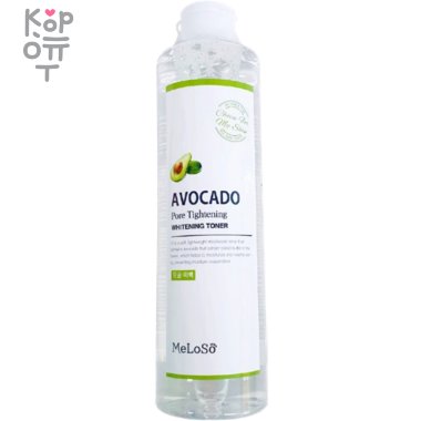 Meloso Avocado Pore Tightening Toner - Тонер для сужения пор с экстрактом авокадо, 300мл. — Корейские товары для всей семьи(КорОпт)