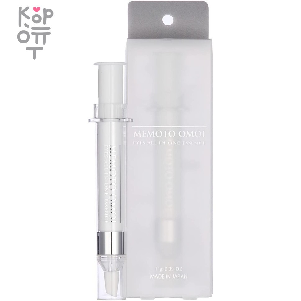 Memoto Omoi Eyes All in One Essence - Омолаживающая крем-эссенция для области глаз с Ретинолом и NMN, 11гр., купить с доставкой на дом фото 1 &mdash; Корейские товары для всей семьи(КорОпт)