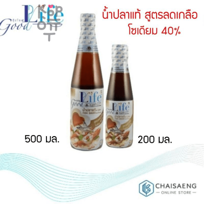 Good Life Fish Sauce - Настоящий рыбный соус, формула с пониженным содержанием натрия на 40%