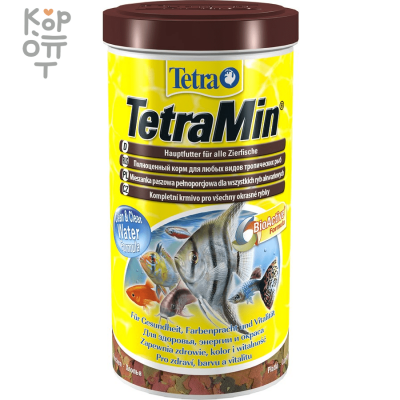 TetraMin корм для всех видов рыб в виде хлопьев