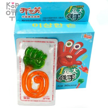 Жевательный фруктовый мармелад Yuanda Hairpin Назад в детство со вкусом фруктов, Странная рука &mdash; Корейские товары для всей семьи(КорОпт)