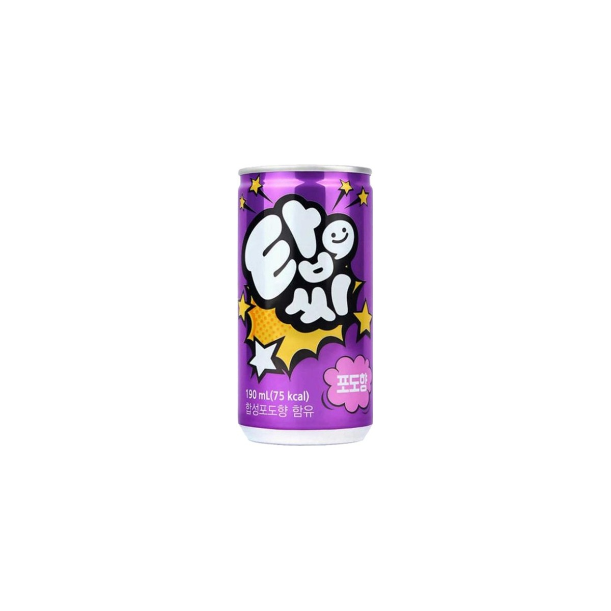 ILHWA TopCi Grape — Напиток газированный, со вкусом винограда, 190 мл