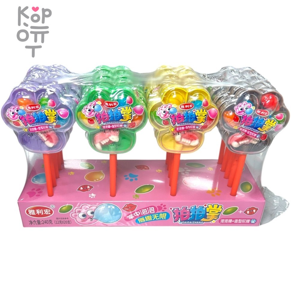 Мармелад Волшебные лапки на палочке, купить с доставкой на дом фото 1 — Корейские товары для всей семьи(КорОпт)