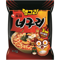 NONGSHIM Angry ChapaGurii Лапша сублимированная с мясным соусом, экстра острая, 140 г