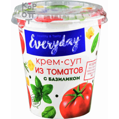 Everyday Крем-суп из томатов с базиликом