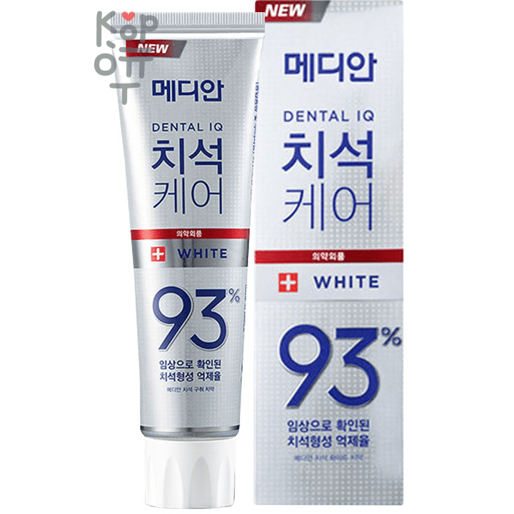 Median Dental IQ 93% White - Отбеливающая зубная паста с мятой 120 g