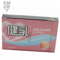 Жевательная конфета JianYi foods с фруктовым вкусом, со вкусом Персика