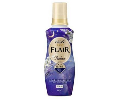KAO Кондиционер для белья "Humming FLAIR Relax" (концентрат / аромат «Лаванда») 510 г