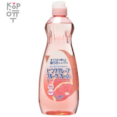 ROCKET SOAP Жидкость для мытья фруктов и посуды Fresh - свежесть грейпфрута, 600мл.  &mdash; Корейские товары для всей семьи(КорОпт)