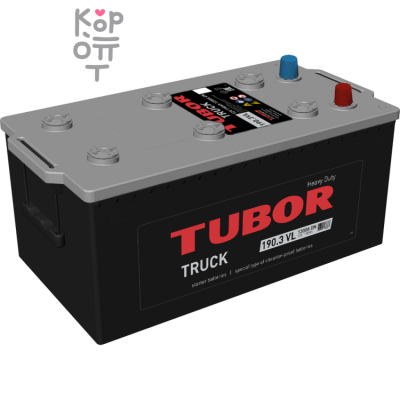 Аккумулятор TUBOR TRUCK 6СТ-240.3 VL, 240A, C type ( L )