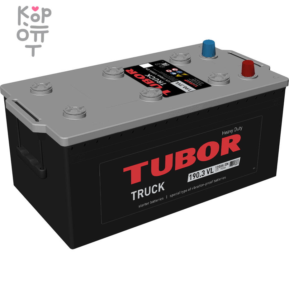 Аккумулятор TUBOR TRUCK 6СТ-240.3 VL, 240A, C type ( L )