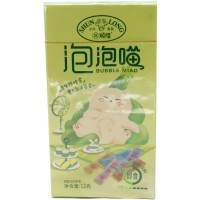Конфета порошок Shun Long Bubble Meow молочно-фруктовая 5 вкусов, саше