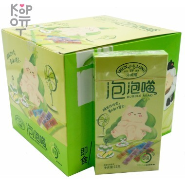 Конфета порошок Shun Long Bubble Meow молочно-фруктовая 5 вкусов, саше &mdash; Корейские товары для всей семьи(КорОпт)