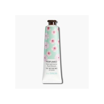 The Saem Perfumed Hand Light Essence Peach Blossom — Лёгкий крем-эссенция для рук «Цветение персика», 30 миллилитров