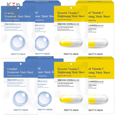 Pretty Skin Essential Mask Sheet - Увлажняющая тканевая маска для лица 25мл. — Корейские товары для всей семьи(КорОпт)