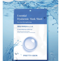 PrettySkin Essential Vitamin C Brightening Mask Sheet - Осветляющая тканевая маска с незаменимым витамином С 25 мл