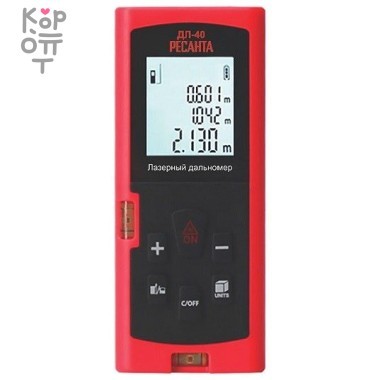 Лазерный дальномер Ресанта ДЛ-40 — Корейские товары для всей семьи(КорОпт)