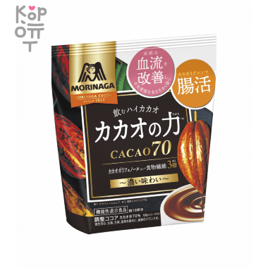 Morinaga COCOA 70 - Какао растворимое 200гр. &mdash; Корейские товары для всей семьи(КорОпт)