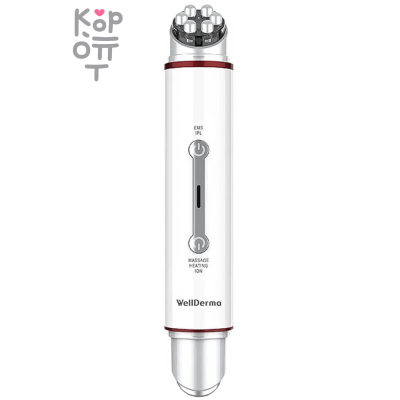 WellDerma Total Care System EMS Galvanic - Высокочастотная гальваническая система комплексного ухода EMS.