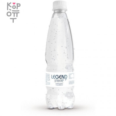 Вода питьевая глубинная, газированная, Legend of Baikal, 0,5л