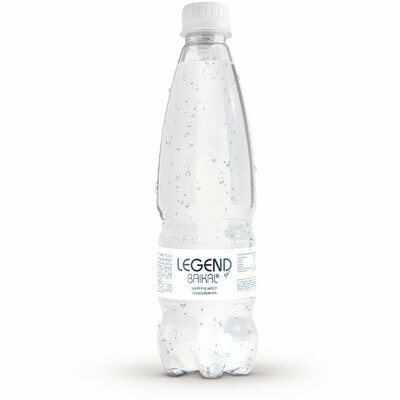 Вода питьевая глубинная, газированная, Legend of Baikal, 0,5л